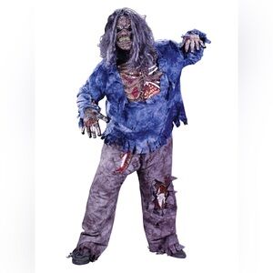 Adult standard size zombie Halloween costume